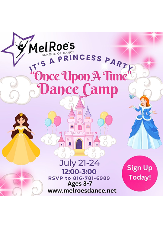 7 Day Class Pass 7 Day Unlmited Classes for MelRoe's School of Dance Studio in Liberty Missouri